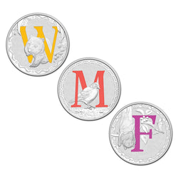 2016 $1 World Money Fair Berlin Alphabet Collection