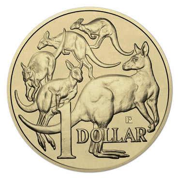 $1 2016 Mob of Roos 'P' Privy Mark UNC