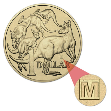 $1 2016 Mob of Roos ANDA Show Special 'M' Counterstamp UNC