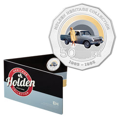50c 2016 Holden Heritage Collection - EH | 50c 2016 Holden Heritage Collection - EH reverse | 50c 2016 Holden Heritage Collection - EH card