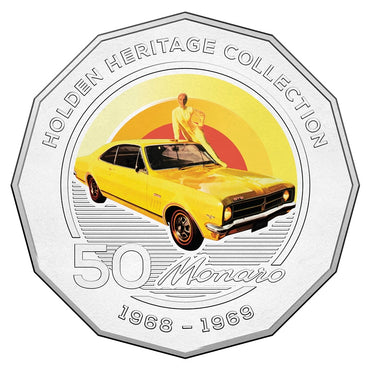 50c 2016 Holden Heritage Collection - HK Monaro