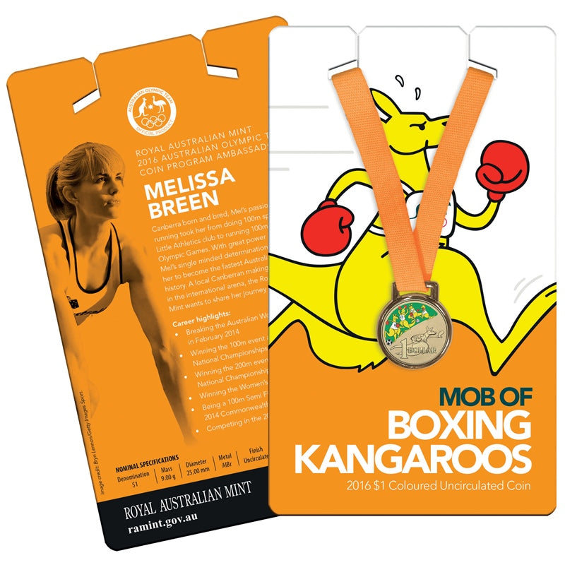 $1 2016 Olympic Mob of Boxing Kangaroos - Athletics