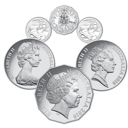 2016 Queen Elizabeth II 90th Birthday 3 Coin Set