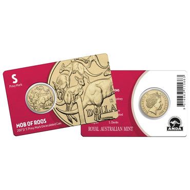 $1 2017 Mob of Roos 'S' Sydney Privy Mark