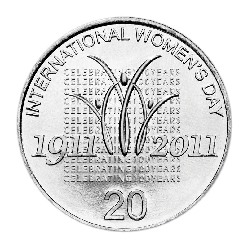 20c 2011 Royal Australian Mint Roll Womens Day