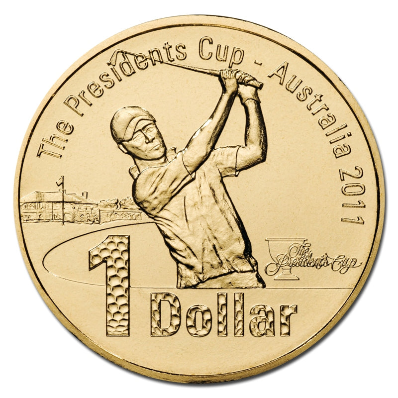 $1 2011 Presidents Cup Al/Bronze UNC