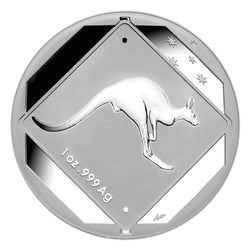 $1 2013 Road Sign - Kangaroo 1oz Silver Proof