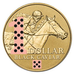 $1 2013 Black Caviar Al-Bronze UNC
