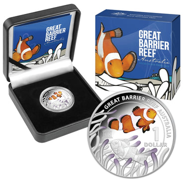 $1 2015 Great Barrier Reef Silver Proof