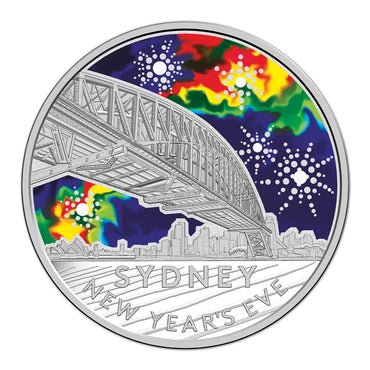 $1 2017 New Year's Eve 1/2oz Silver Coin