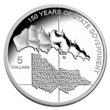 $5 2006 Victorian Government 150th Silver Proof