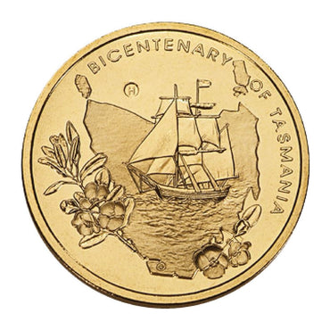$5 2004 Tasmania Bicentenary Al/Bronze UNC
