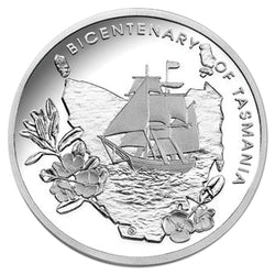 $5 2004 Tasmania Bicentenary Silver Proof