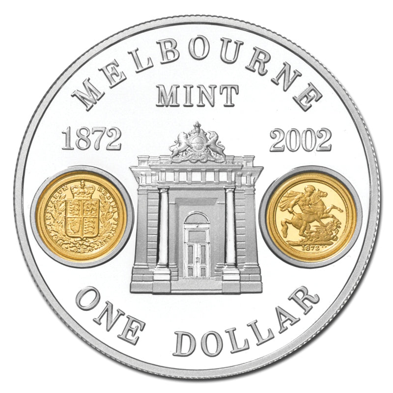 $1 Subscription 2002 Melbourne Mint Silver Proof