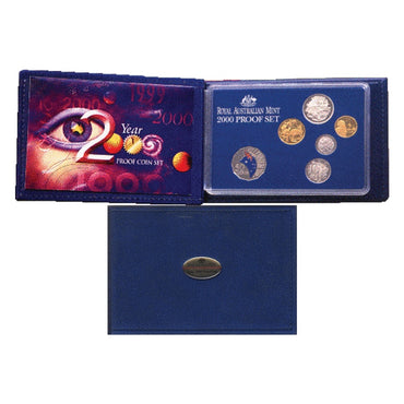 2000 6 Coin Proof Set - Millennium Celebration