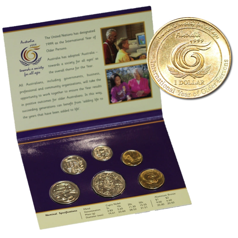 1999 Mint Set - International Year of Older Persons