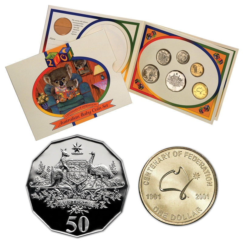 2001 Baby Mint Set - Koala Series - Wynyard Coin Centre – M.R. 