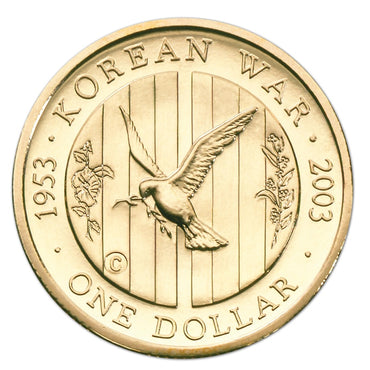 $1 2003 Korean War Mint/Privy Mark UNC