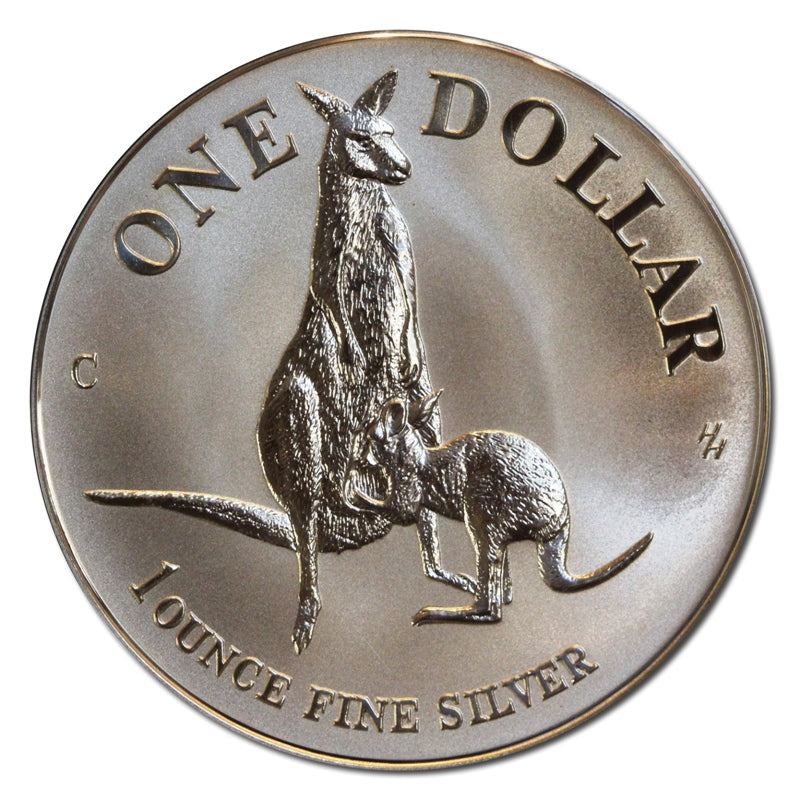 $1 1996 Kangaroo 1oz 99.9% Silver UNC