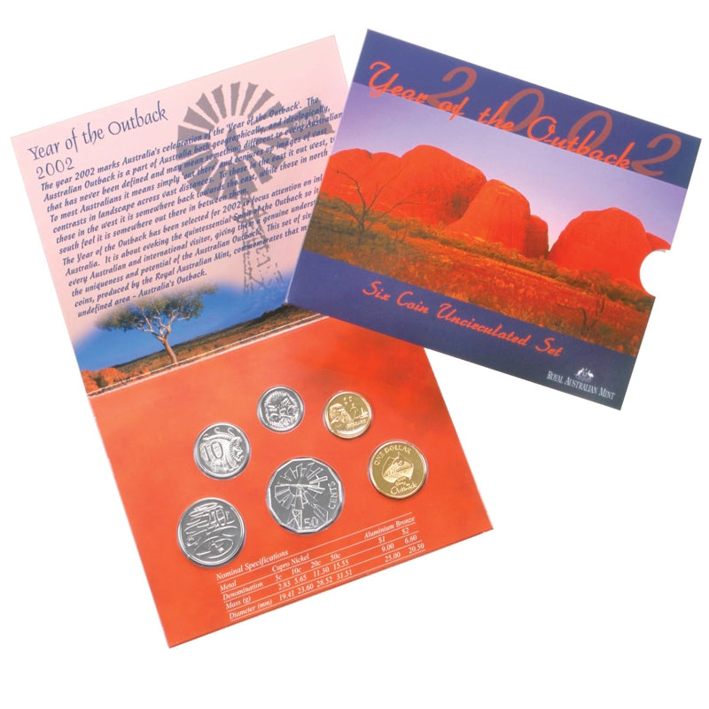 2002 Mint Set - Year of Outback
