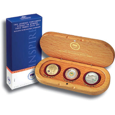 2004 Sydney to Athens Olympics 3-Coin Set