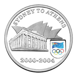 $5 2004 Sydney to Athens Silver Proof