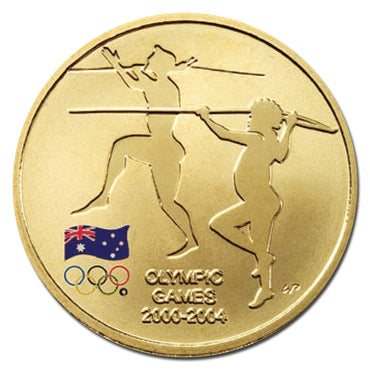 $5 2004 Sydney to Athens Al-Bronze UNC