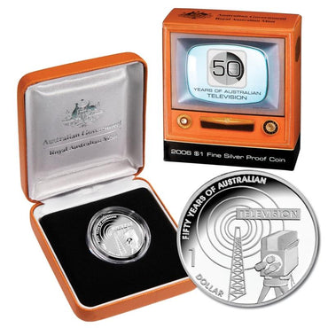 $1 2006 Television Silver Proof