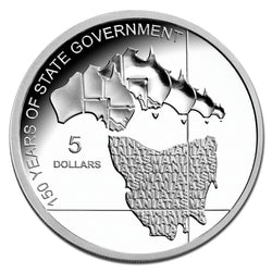 $5 2006 Tasmanian Government 150th Silver Proof