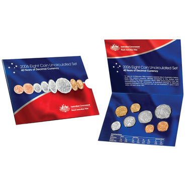 2006 Mint Set - Decimal Currency 40th Anniversary | 2006 Mint Set - Decimal Currency 40th Anniversary coins