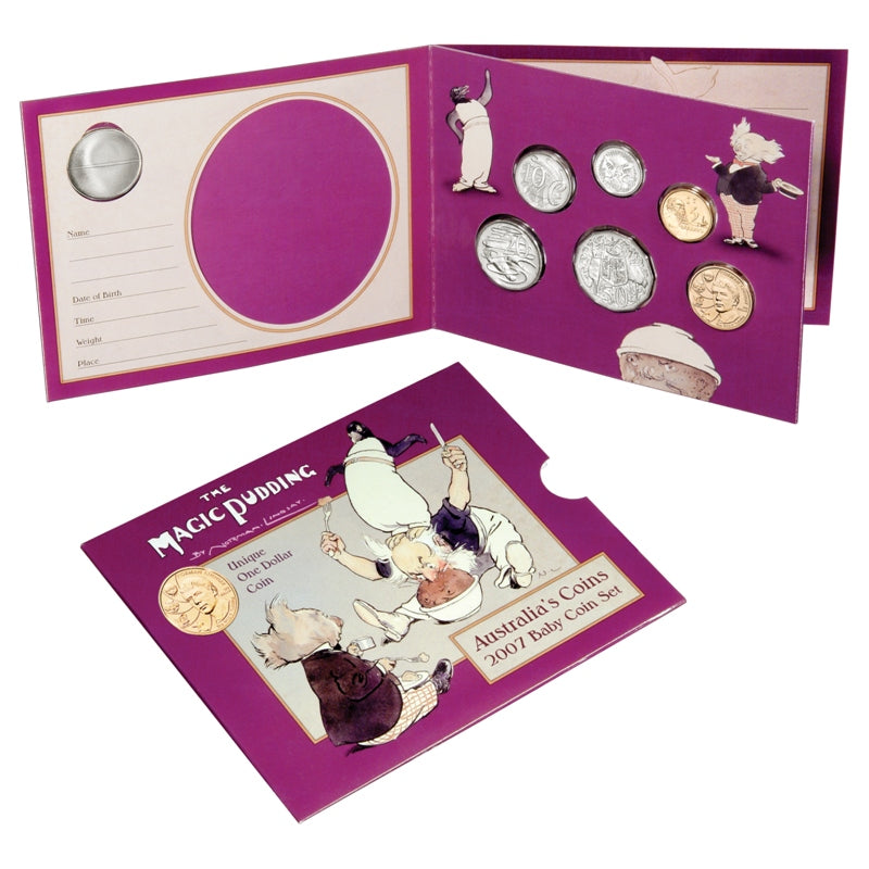 2007 Baby Mint Set - Magic Pudding | 2007 Baby Mint Set - Magic Pudding - reverse