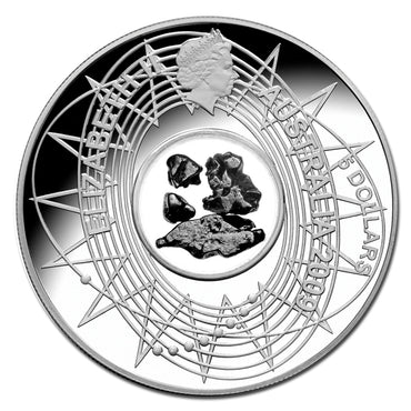 $5 2009 International Year of Astronomy - Meteorite Silver Proof
