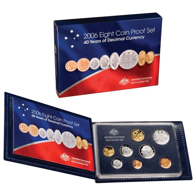 2006 Proof Set - Decimal Currency 40th