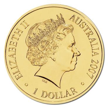 $1 2007 Year of the Pig Al/Bronze UNC