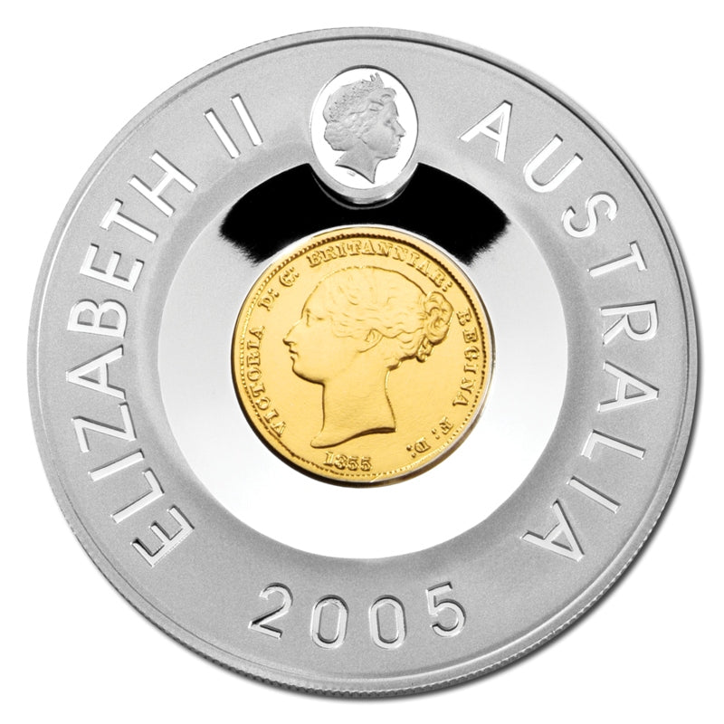 $1 Subscription 2005 Sydney Mint Gold Plated Silver Proof