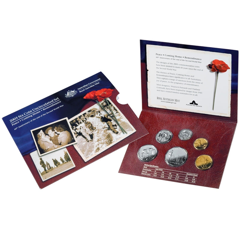 2005 Mint Set - End of WWII 60th Anniversary