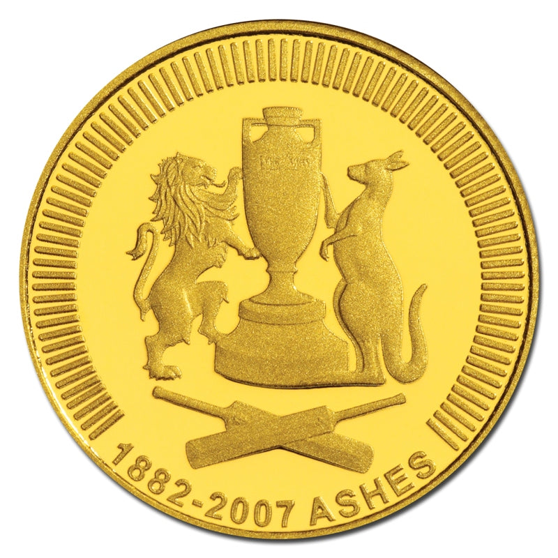 $10 2007 The Ashes 1/10oz Gold Proof