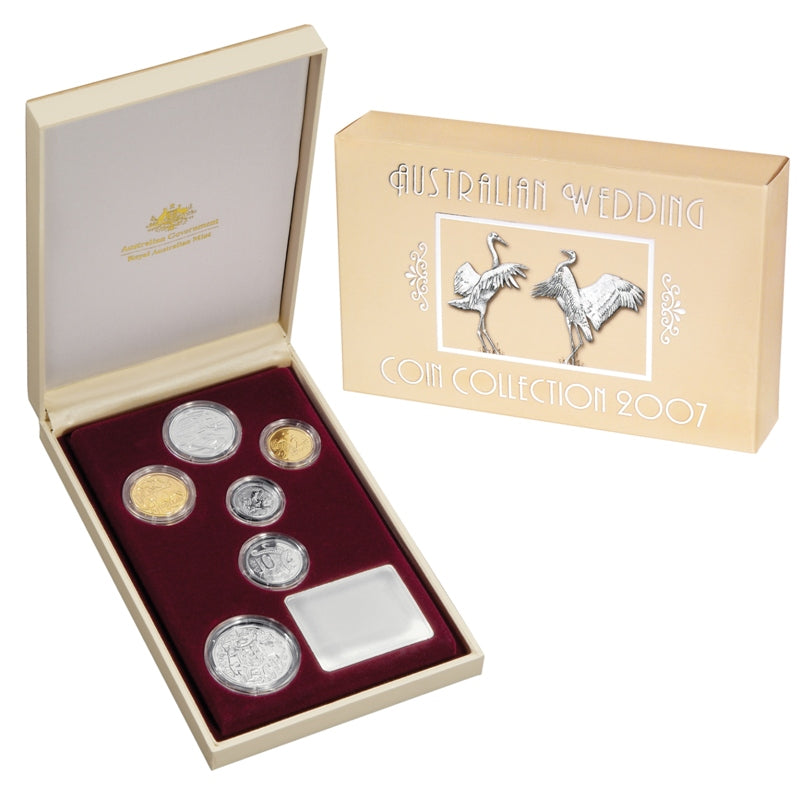 2007 Wedding Set Dancing Brolgas - Gem Unc