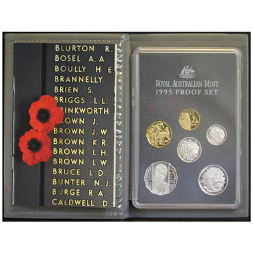 1995 Proof Set - End of WWII 50th Anniversary