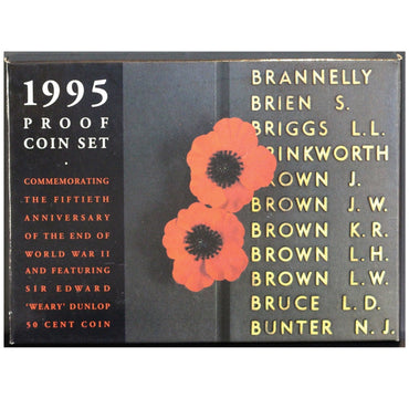 1995 Proof Set - End of WWII 50th Anniversary