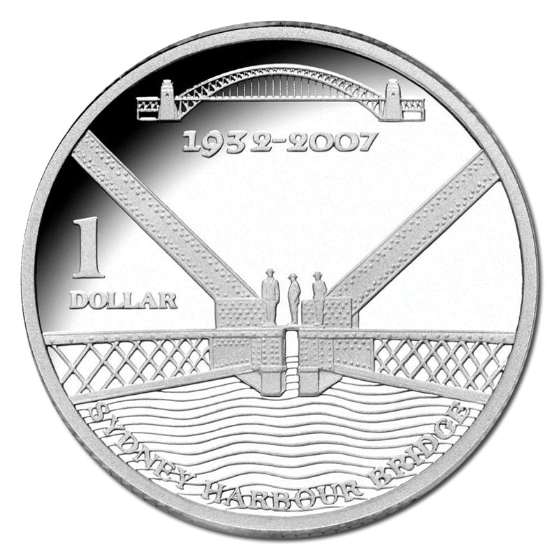 $1 2007 Harbour Bridge Silver Proof
