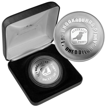 $1 Subscription 2008 1921 Kookaburra 1d Silver Proof