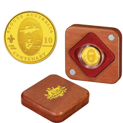 $10 2008 Scout Centenary 1/10oz Gold Proof