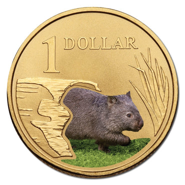 $1 2008 Land Series - Wombat Al/Bronze UNC