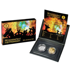 2009 2 Coin Proof Set - International Year of Astronomy