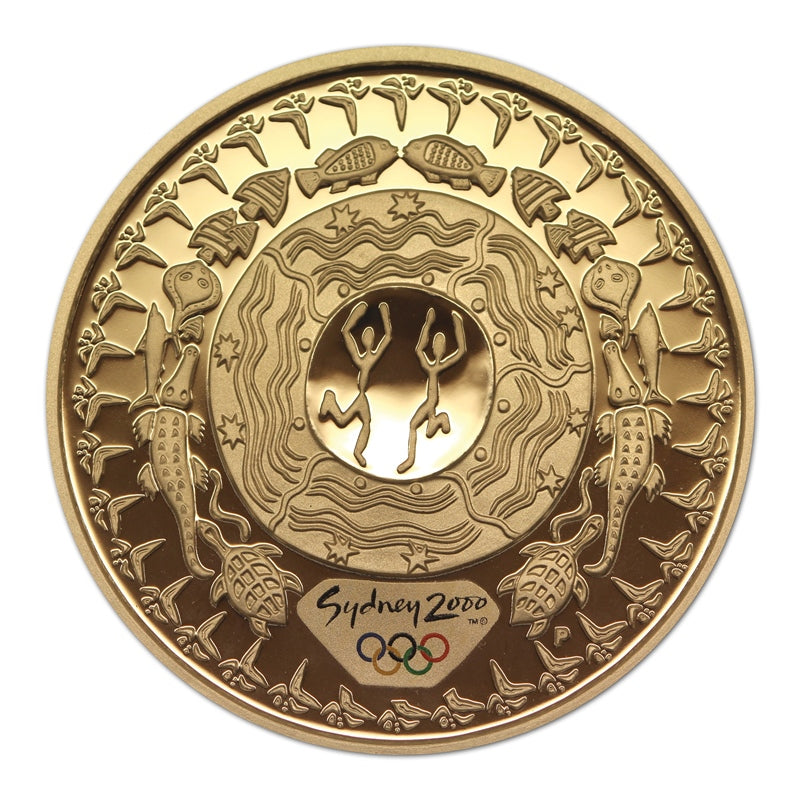 $5 2000 Olympic - Festival of the Dreaming Silver Proof