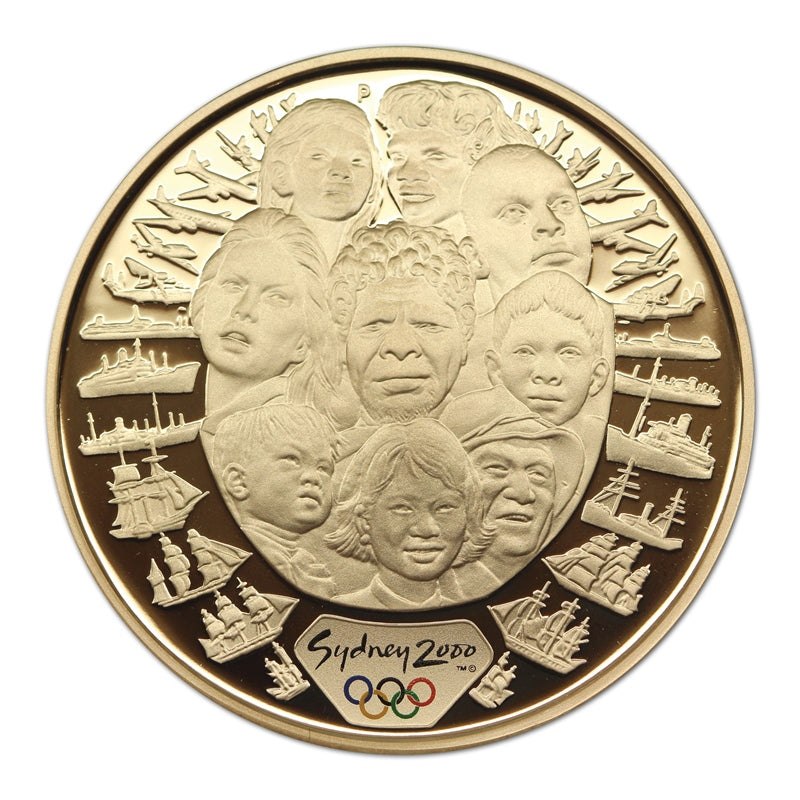 $5 2000 Olympic - Sea Change (#2) Silver Proof