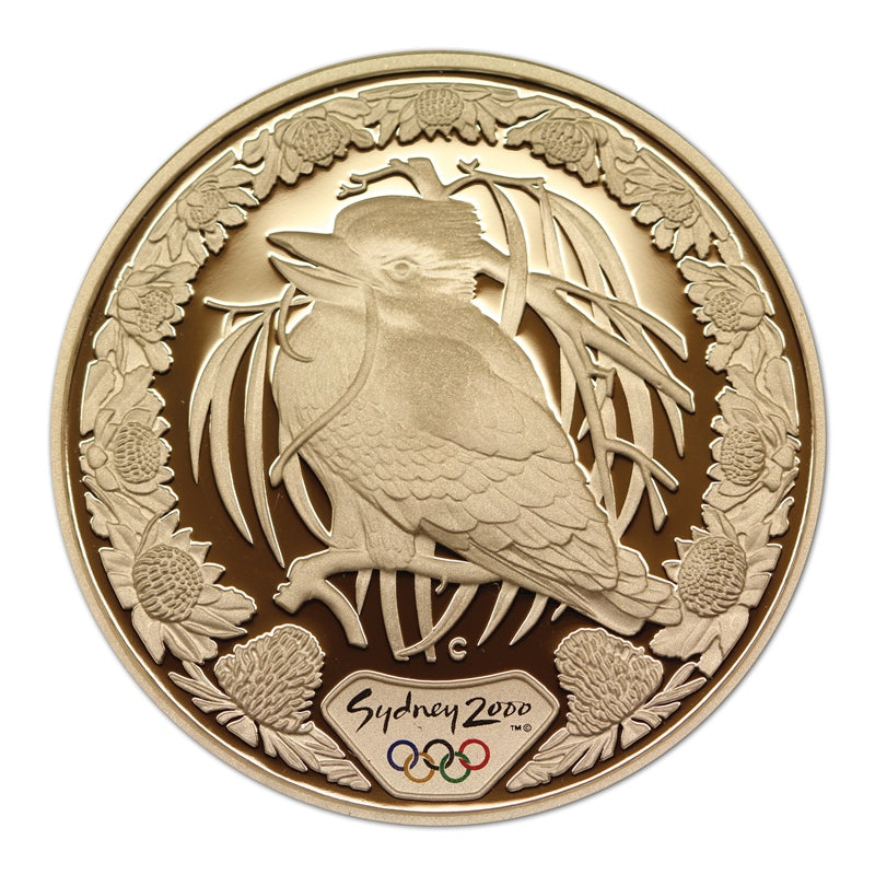 $5 2000 Olympic - Kookaburra & Flora Silver Proof