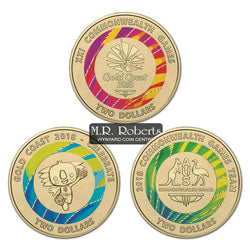 2018 XXI Commonwealth Games 7 Coin Collection