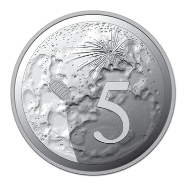 2019 6 Coin Proof Set - Moon Landing